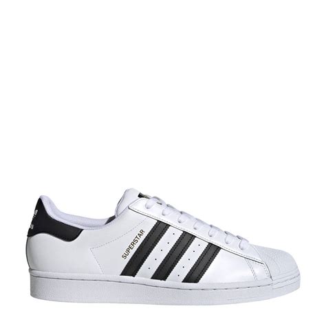 adidas Originals Superstar sneakers zwart/wit 